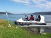Hovercraft navegando el Ro Bo Bo